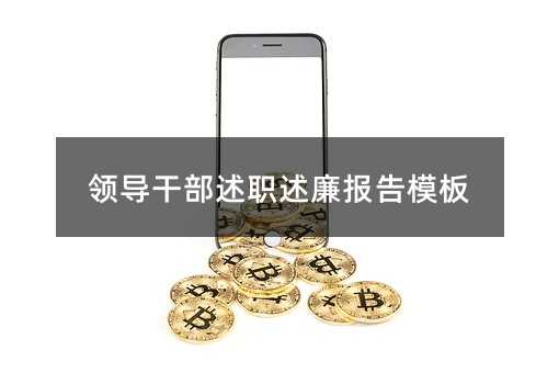 领导干部述职述廉报告模板